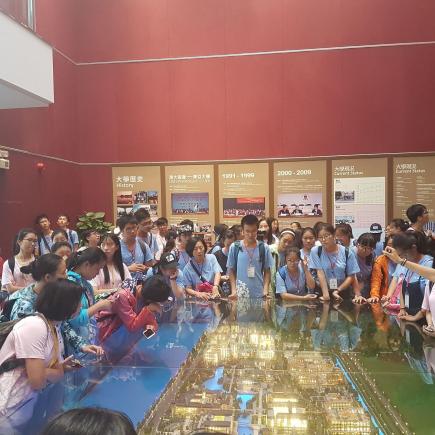 Students were visiting University of  Macau