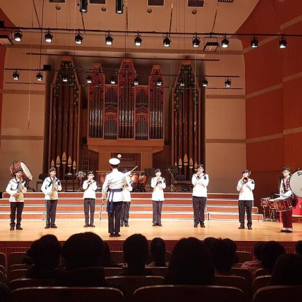 The Hong Kong students were performing a musical session