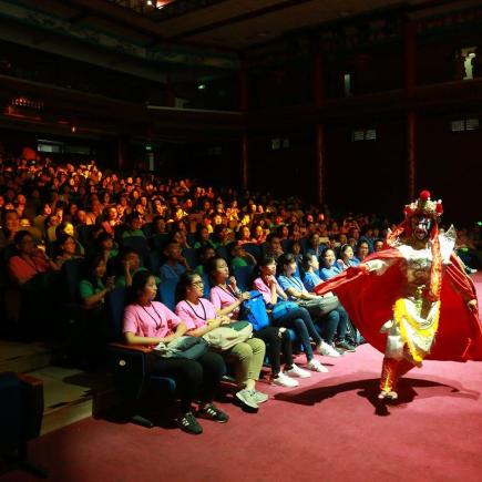 KungFu show at “ShiChaHai Theatre”